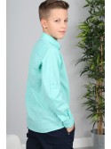 Mint Speckled Shirt NDZ3803 - Online store - Boutique